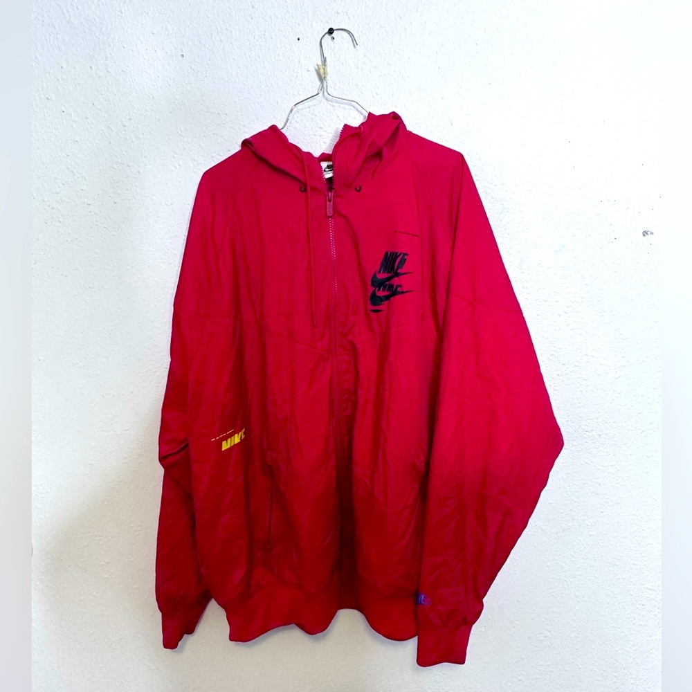 Nike zip up hoodie really nice big size XXL